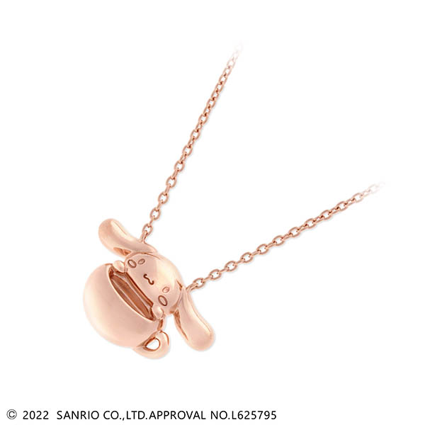 シナモロール(Cinnamoroll) レディース シルバーネックレス JW-CMN02-PG