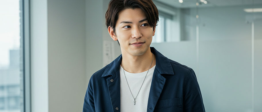 アクセサリー初心者の男性必見！オフィスカジュアルに馴染むスマートな選び方