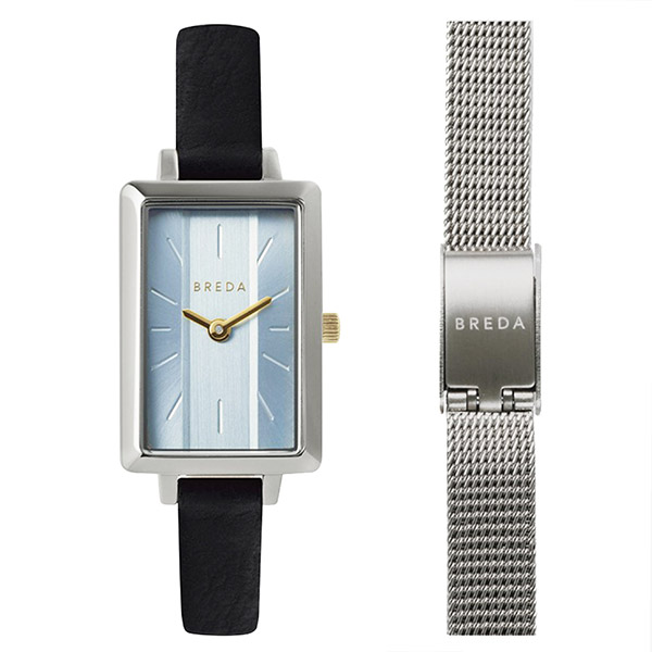 BREDA ステンレスウォッチ 1738-SETB