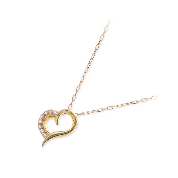 Sweet Rose ゴールドネックレス