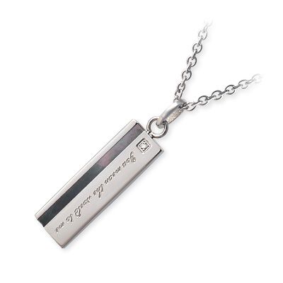 white clover ステンレスネックレス 4SUP002BK