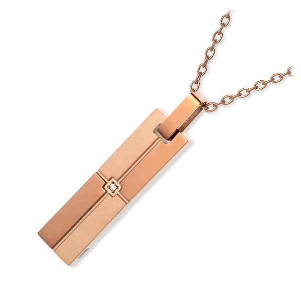 white clover ステンレスネックレス 4SUP056GO