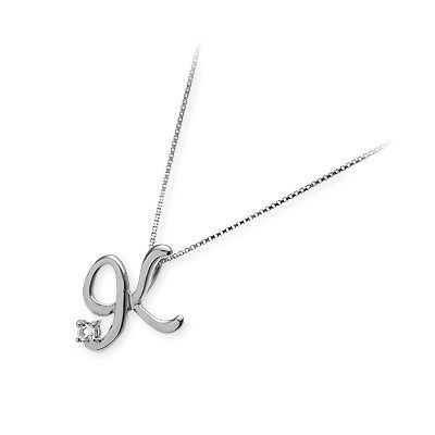  me. ホワイトゴールドネックレス 65-4155