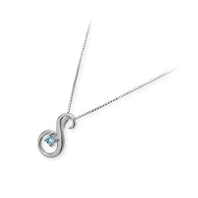  me. ホワイトゴールドネックレス 65-4159