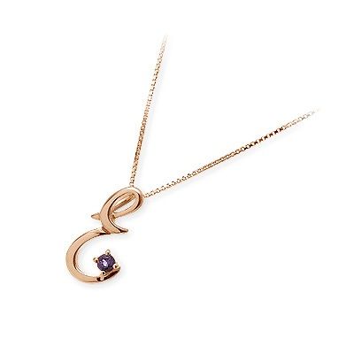  me. ピンクゴールドネックレス 65-4165