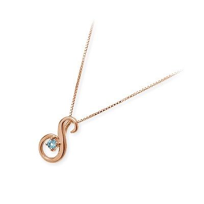  me. ピンクゴールドネックレス 65-4173