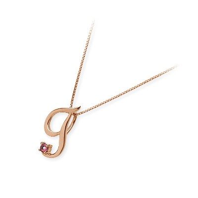  me. ピンクゴールドネックレス 65-4174