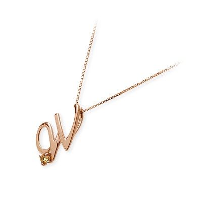  me. ピンクゴールドネックレス 65-4176