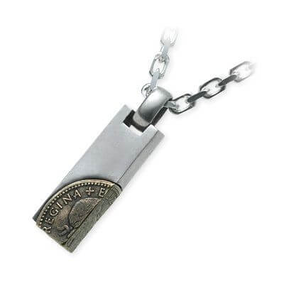 AQUA SILVER シルバーネックレス ASP-200BRF-CH-001-50