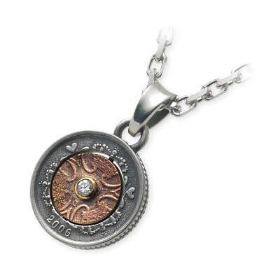 AQUA SILVER シルバーネックレス ASP-222BRF-Z-BZ-CH-001-45