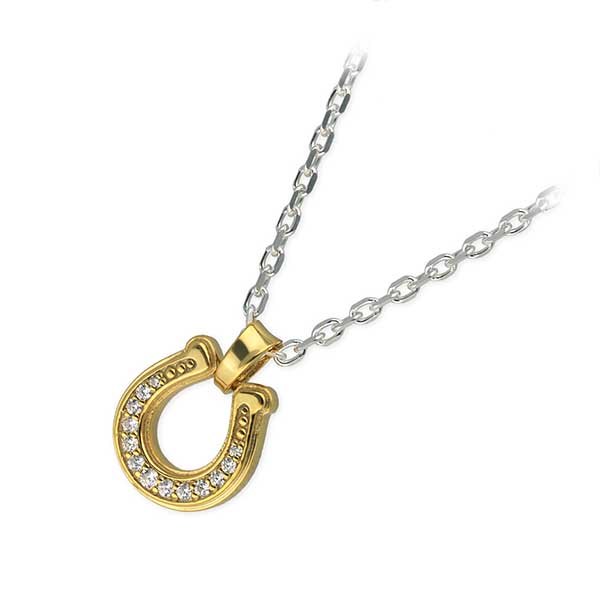 AQUA SILVER シルバーネックレス ASP-374YGCZ-CN-009-45