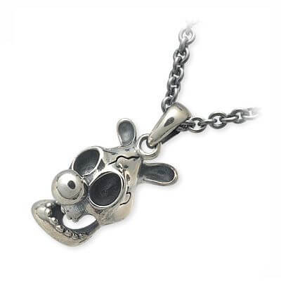  Ijeluna-homme シルバーネックレス AT-003N