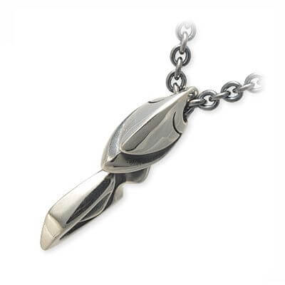  Ijeluna-homme シルバーネックレス AT-007N