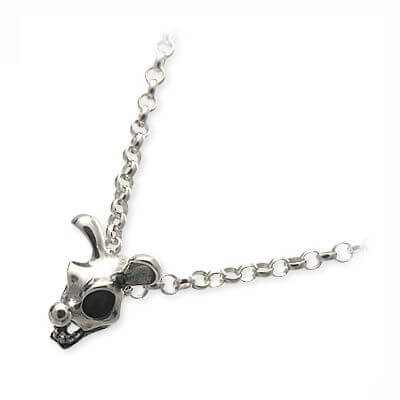  Ijeluna-homme シルバーネックレス AT-016N