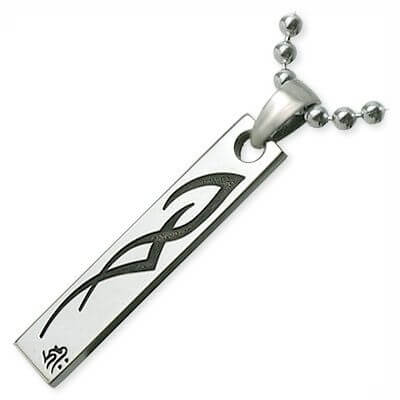 彫銀 シルバーネックレス B-TG-6