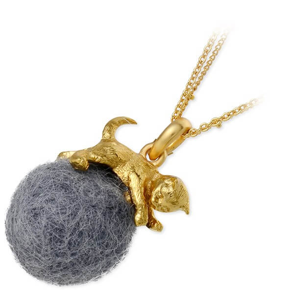 Bill Skinner ブラスネックレス BS-NW168-G-GREY