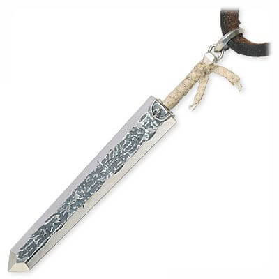 SAINTS レザーネックレス BSS-P-03