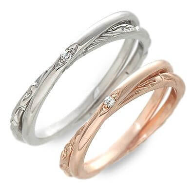 MU-RA シルバーペアリング D-1072-RH-D-1072-PG