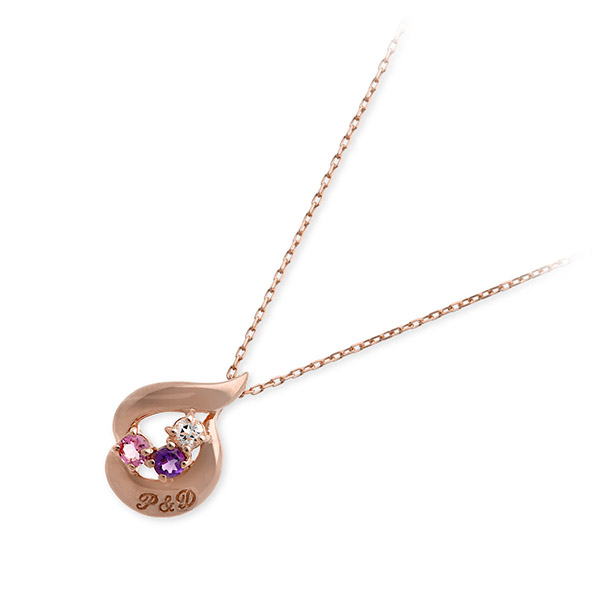 PINKY&DIANNE ピンクゴールドネックレス DPCPD80423