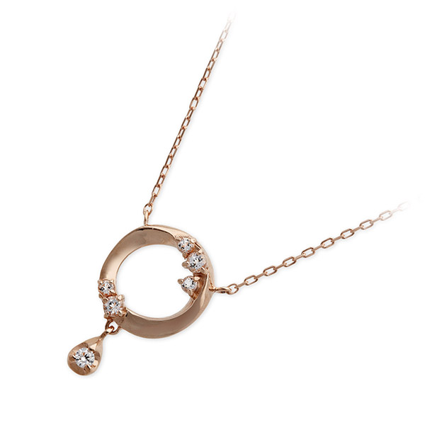 PINKY&DIANNE ピンクゴールドネックレス DPCPD80575