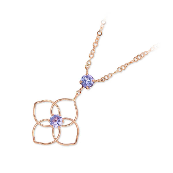 PINKY&DIANNE ピンクゴールドネックレス DPCPD80620