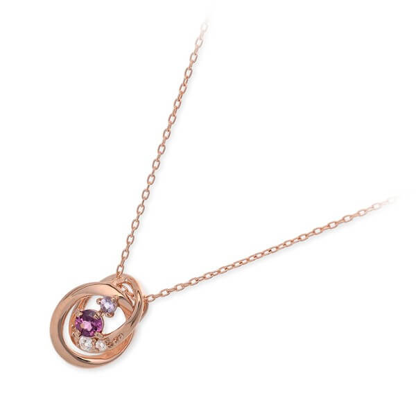 WISP ピンクゴールドネックレス DPCWP21749