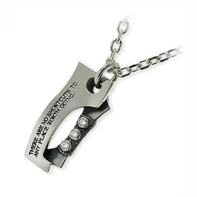 Dr MONROE シルバーネックレス FC-165-CZ