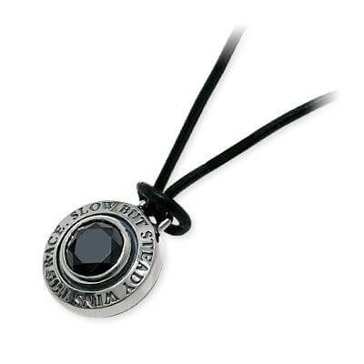 Dr MONROE レザーネックレス FC-229-SV-BK-BK