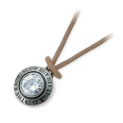 Dr MONROE レザーネックレス FC-229-SV-NA-CZ