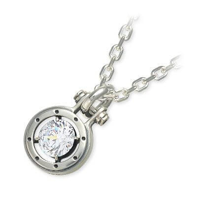 Dr MONROE シルバーネックレス FC-257-SV-WCZ