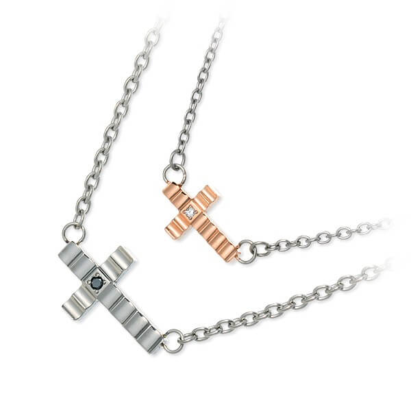 fe-fe×phiten ステンレスペアネックレス FP-25-FP-26