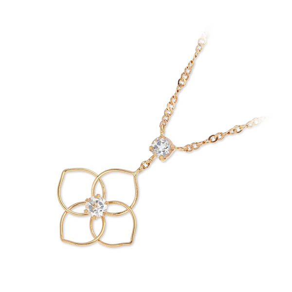 PINKY&DIANNE イエローゴールドネックレス FPCPD80619