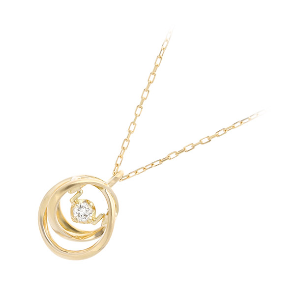 PINKY&DIANNE イエローゴールドネックレス FPCPD80636