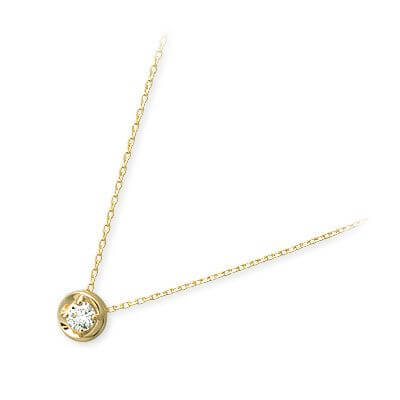 WISP イエローゴールドネックレス FPCWP21520