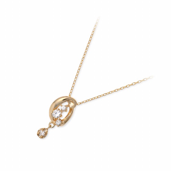 WISP イエローゴールドネックレス FPCWP81727