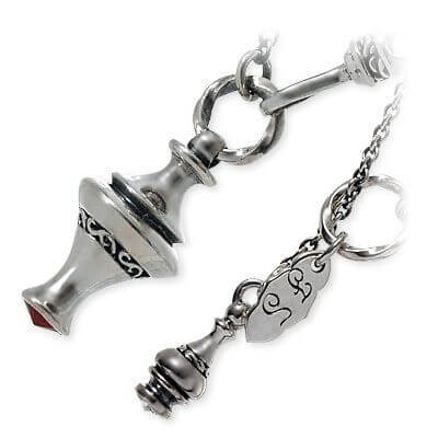 FREE STYLE シルバーペアネックレス FSP830-M-RCZ-FSP830-L-CCZ