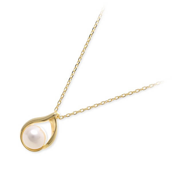 WISP イエローゴールドネックレス