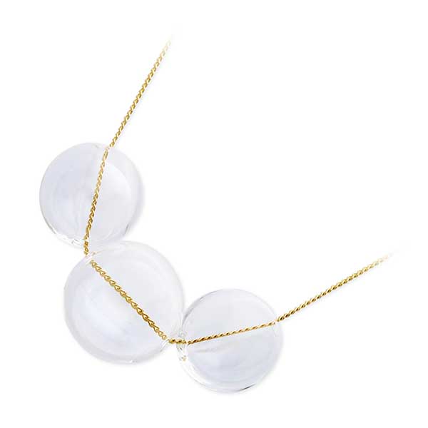 HARIO Lampwork Factory ガラスネックレス HAA-B-001