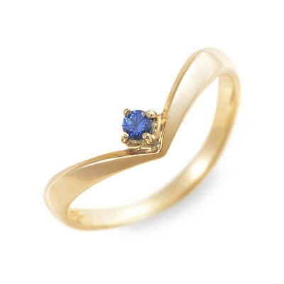 Ijeluna イエローゴールドリング IJ-018RG-SA