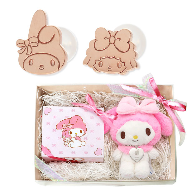 My Melody シルバーピアス JW-MMP03-PG-BOX