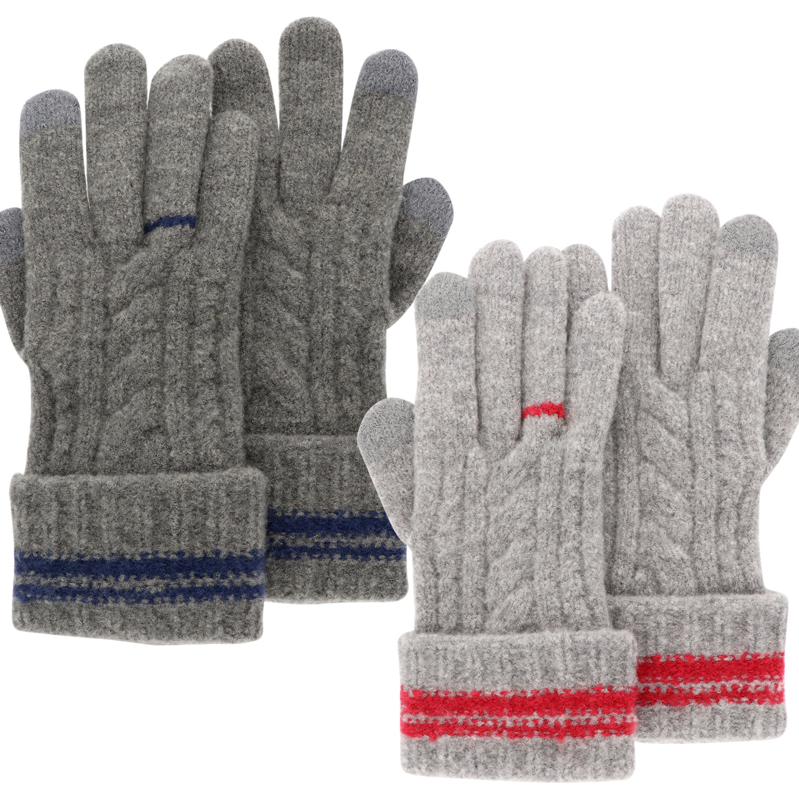 ジェイウェル ペア手袋 カップル 2個セット JW-PG04M-JW-PG04F-KOKUJI