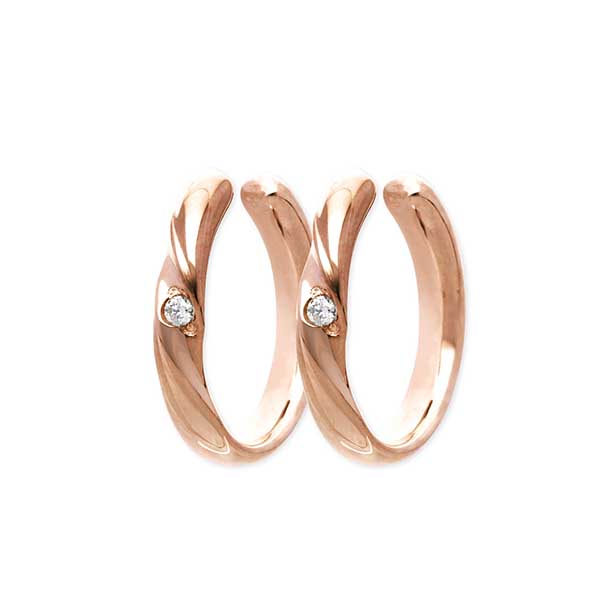 THE KISS シルバーイヤーカフ JW-SEC700DM-P