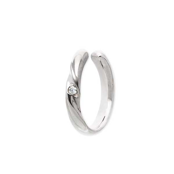 THE KISS シルバーイヤーカフ JW-SEC701DM