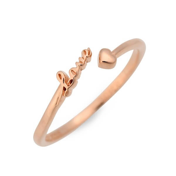 THE KISS レディース フリーサイズリング JW-SR1700