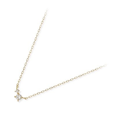 THE KISS イエローゴールドネックレス K-N1800YG