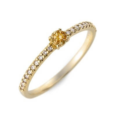 isu イエローゴールドリング KG-110921-00003-11