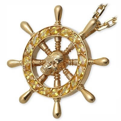 HOLLOOW シルバーネックレス KHP-276GD