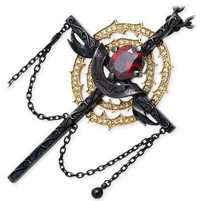 HOLLOOW シルバーネックレス KHP-277BK