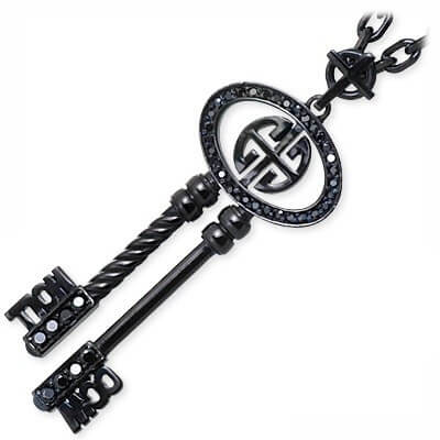 HOLLOOW シルバーネックレス KHP-278BK