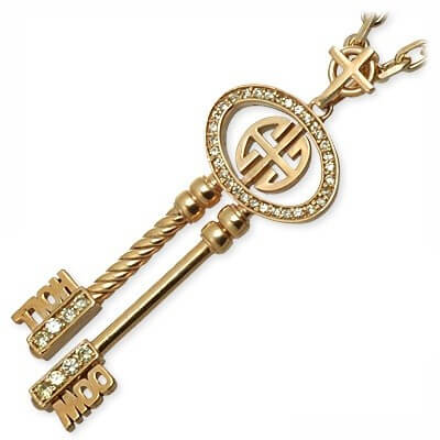 HOLLOOW シルバーネックレス KHP-278GD